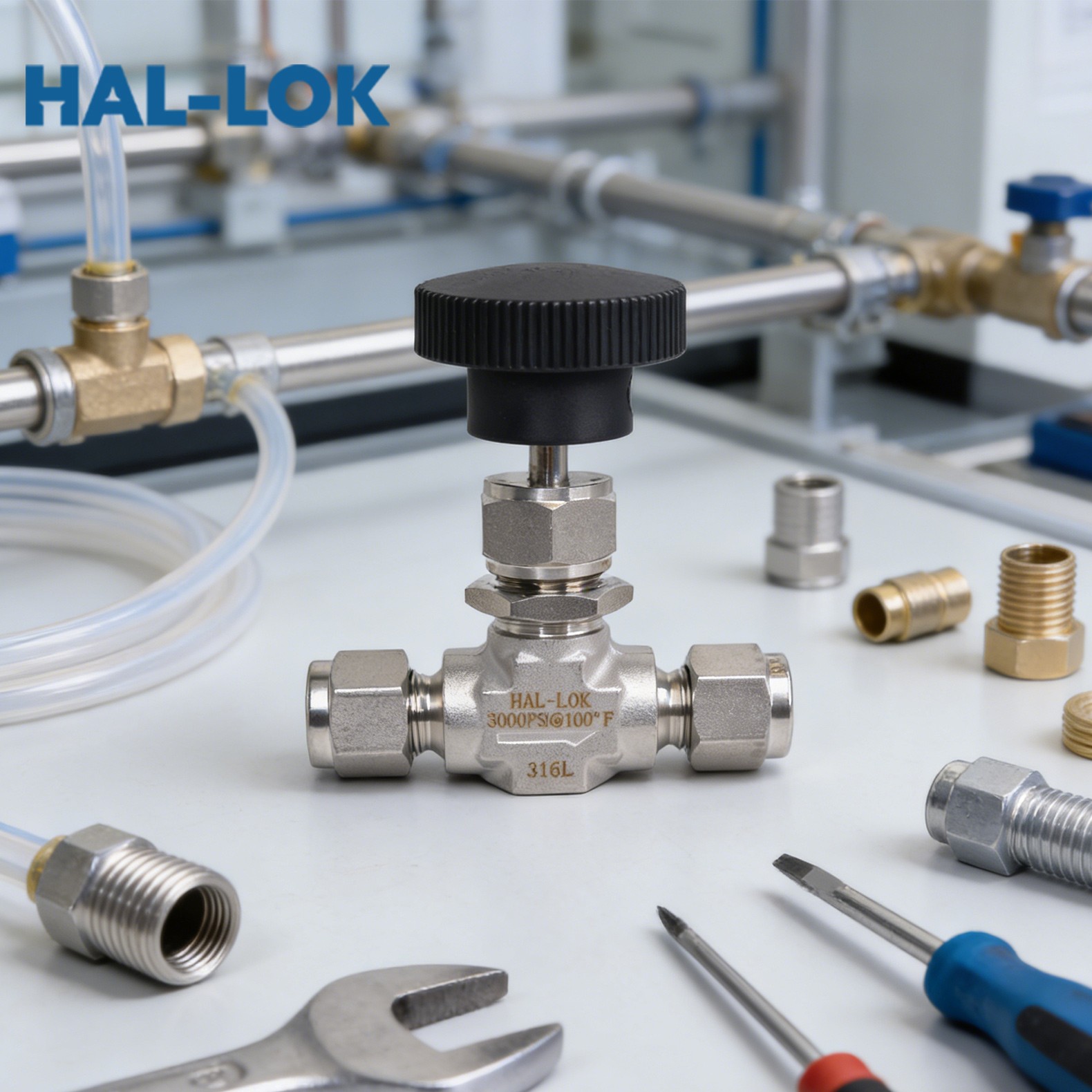 不锈钢卡套直通针阀全解析：从安装到维护的全方位指南